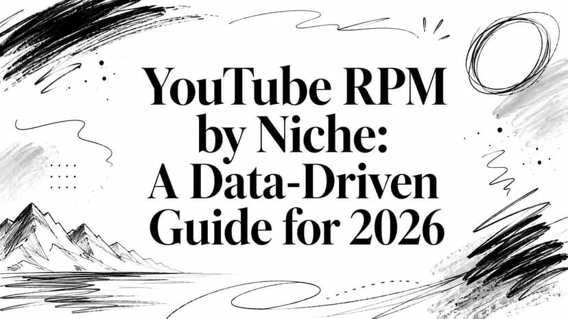 YouTube RPM by Niche: A Data-Driven Guide for 2026