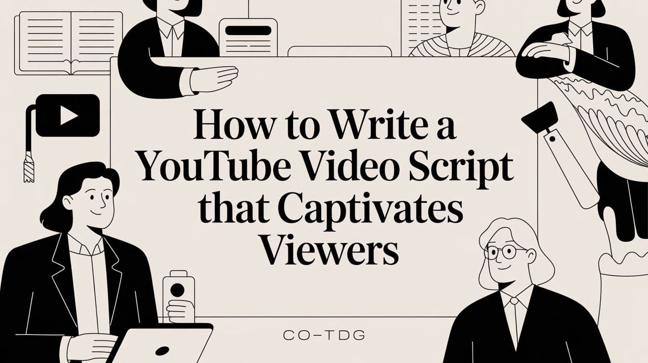 How to Write a YouTube Video Script That Captivates Viewers
