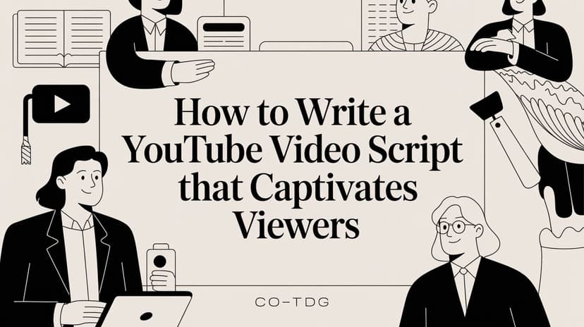 How to Write a YouTube Video Script That Captivates Viewers