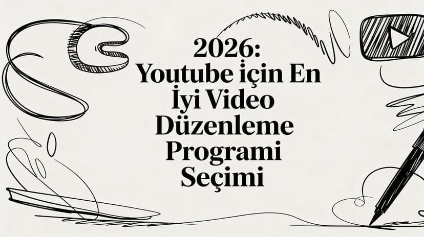 2026: En İyi youtube için video düzenleme programi Seçimi