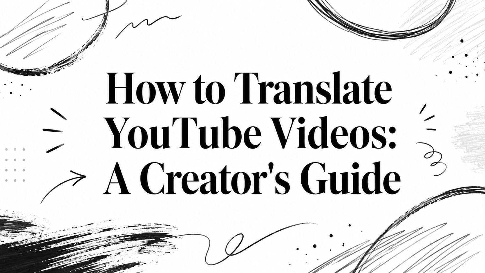 How to Translate YouTube Videos: A Creator's Guide