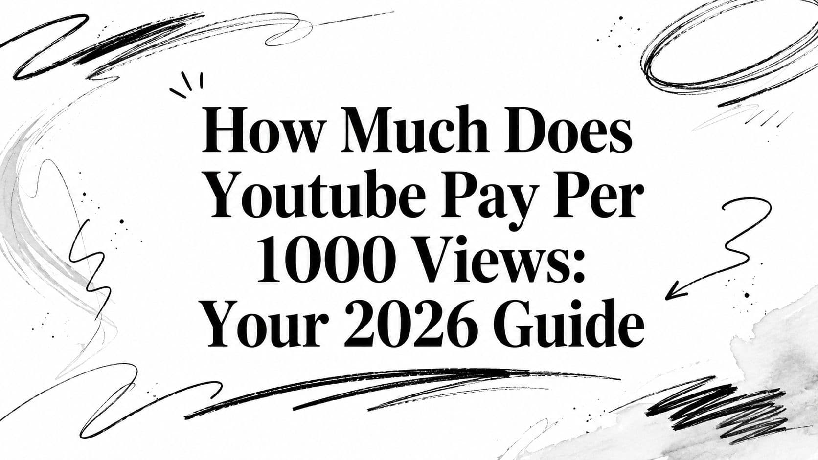 How Much Does Youtube Pay Per 1000 Views: Your 2026 Guide
