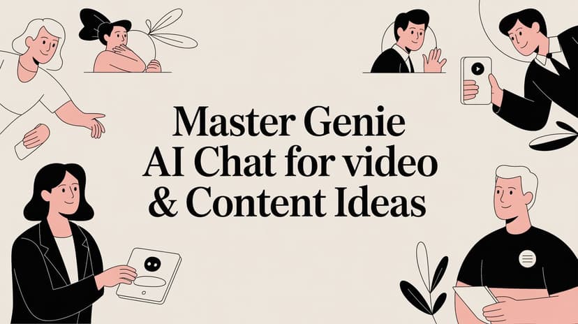 Master Genie AI Chat for Video & Content Ideas