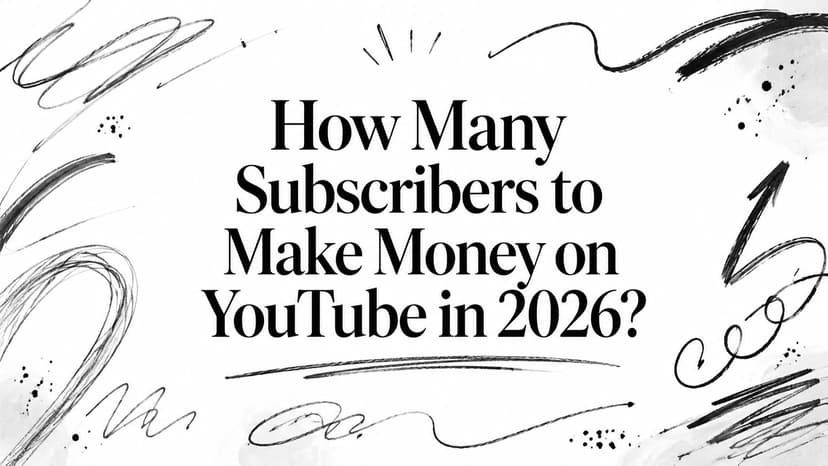 How Many Subscribers to Make Money on YouTube in 2026?