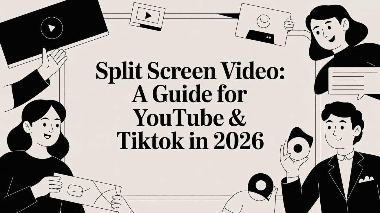 Split Screen Video: A Guide for YouTube & TikTok in 2026