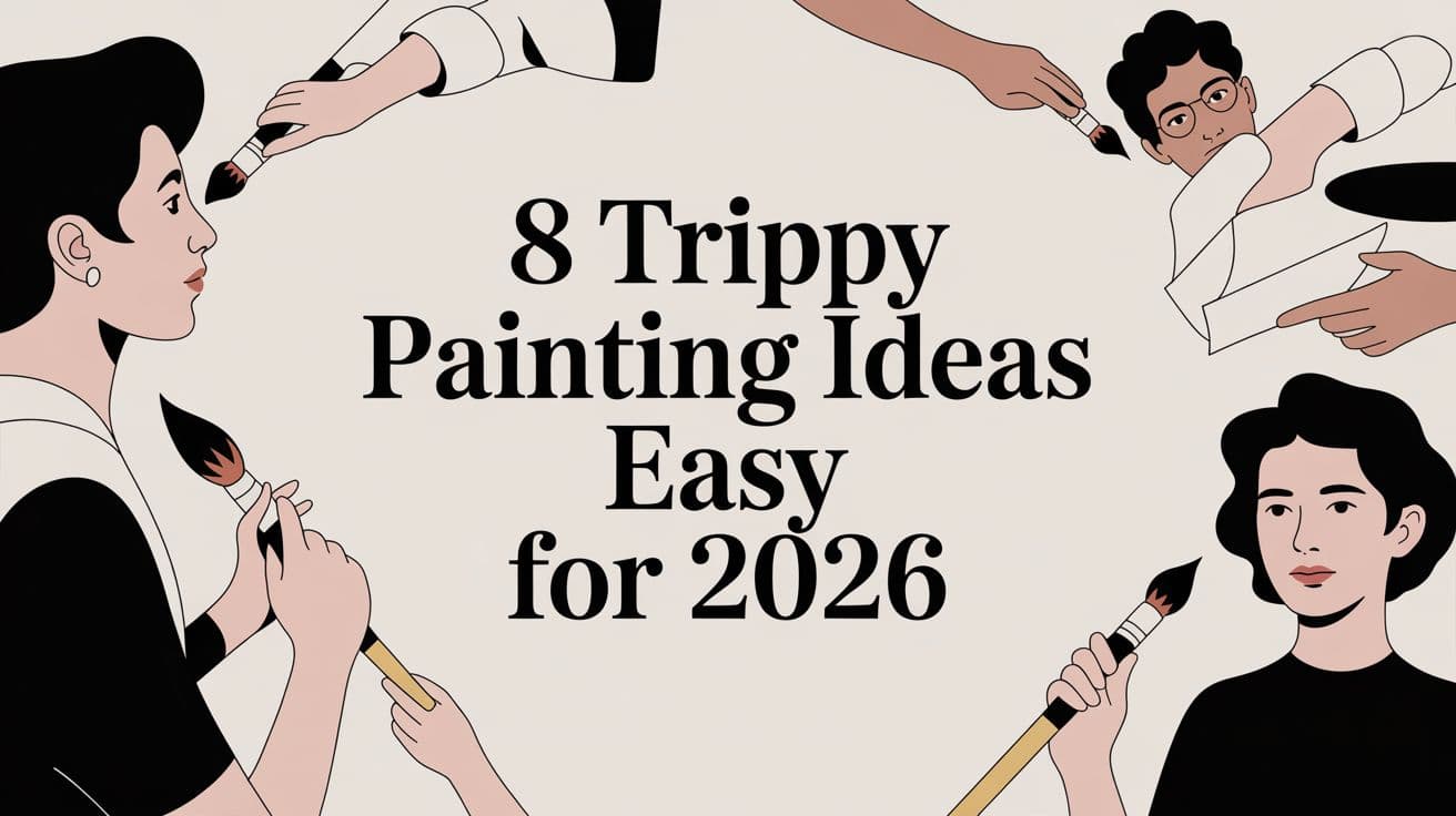 8 Trippy Painting Ideas Easy for 2026