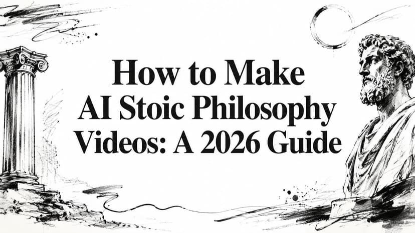 How to Make AI Stoic Philosophy Videos: A 2026 Guide