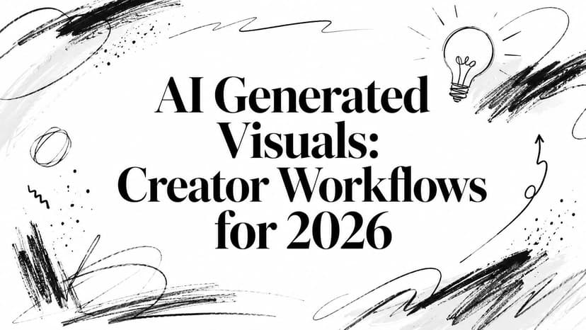 AI Generated Visuals: Creator Workflows for 2026