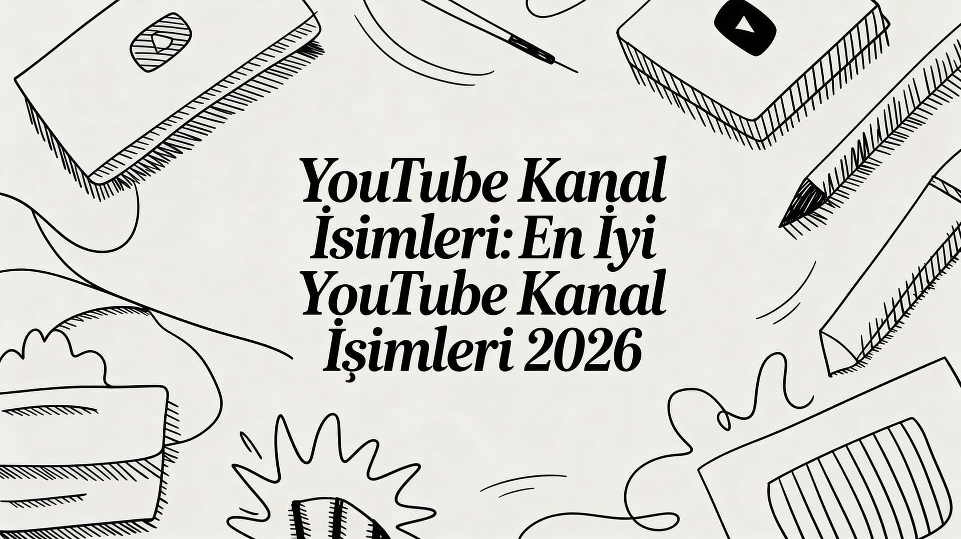 Youtube kanal isimleri: En İyi YouTube Kanal İsimleri 2026