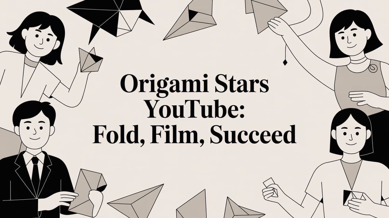 Origami Stars YouTube: Fold, Film, Succeed