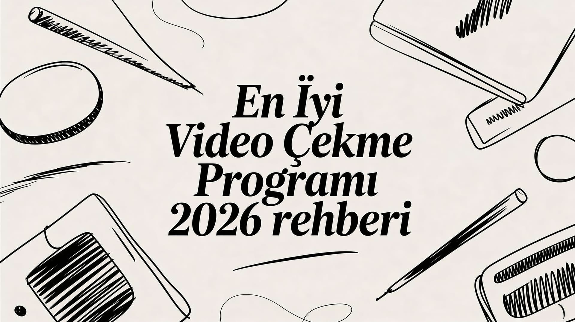 En İyi video çekme programi 2026 Rehberi