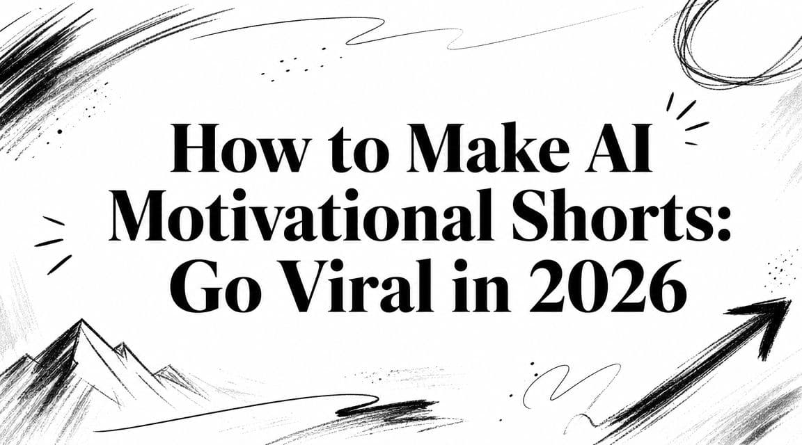 How to Make AI Motivational Shorts: Go Viral in 2026