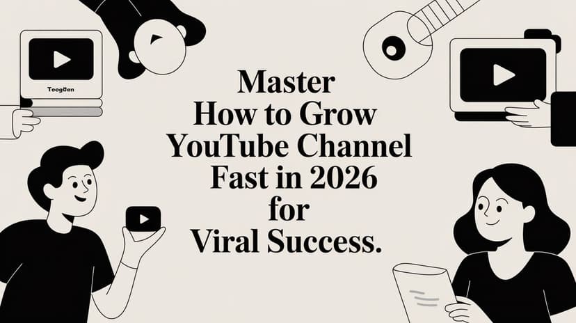 Master how to grow youtube channel fast in 2026 for viral success.