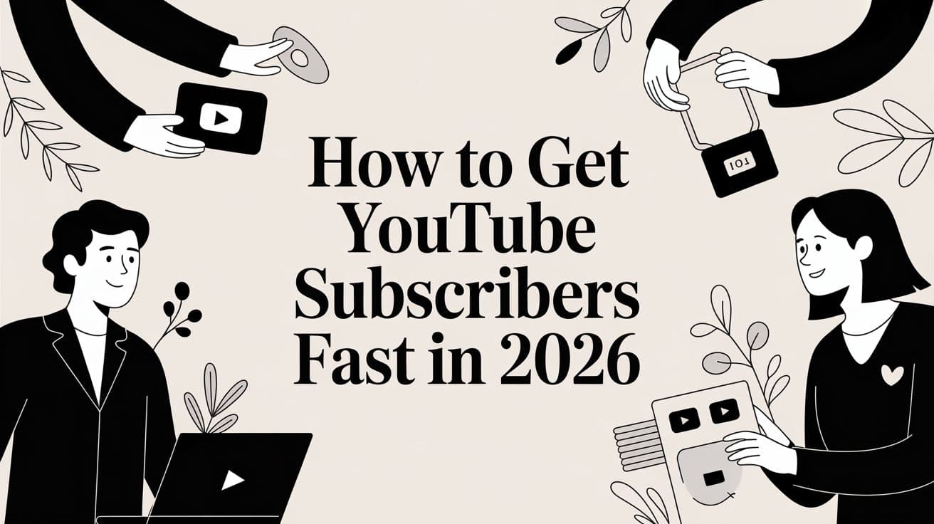 How to Get YouTube Subscribers Fast in 2026