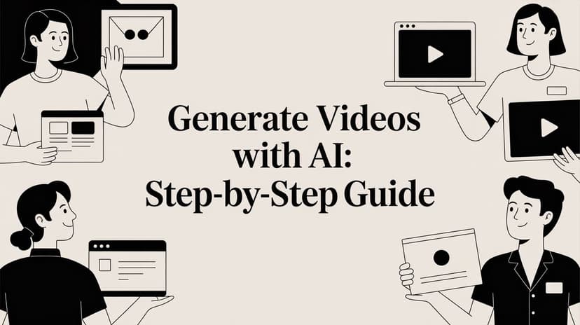 Generate Videos With AI: Step-by-Step Guide