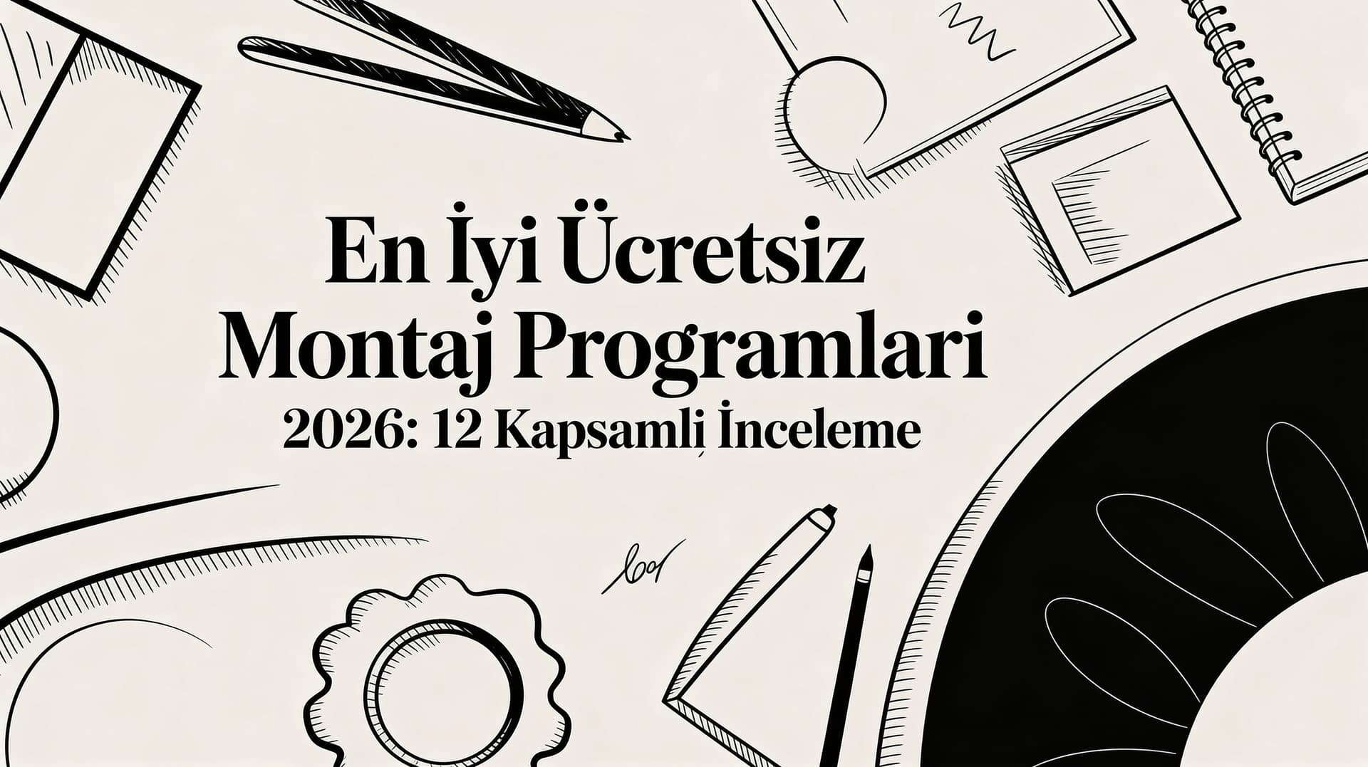 En iyi ücretsiz montaj programlari 2026: 12 kapsamlı inceleme