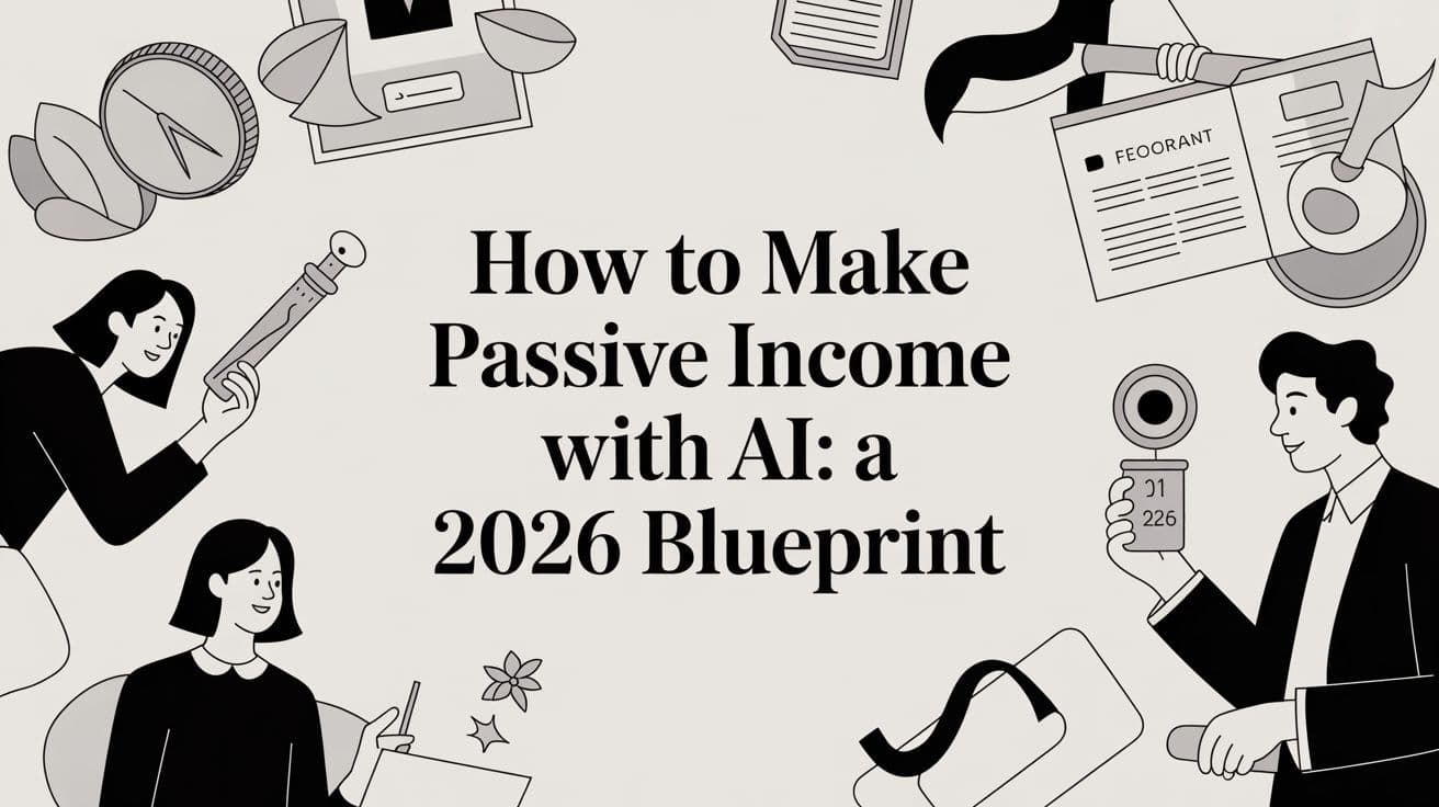 How to Make Passive Income with AI: A 2026 Blueprint