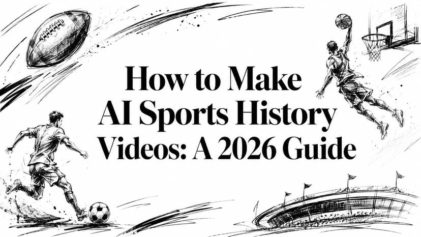 How to Make AI Sports History Videos: A 2026 Guide