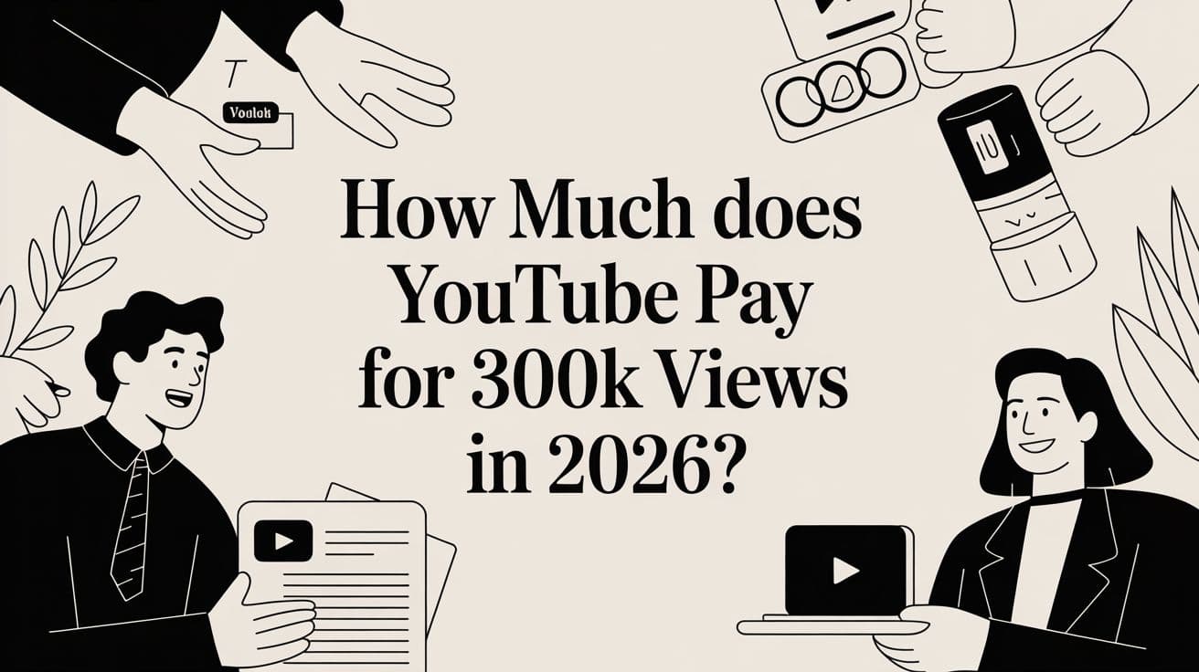 How Much Does YouTube Pay for 300k Views in 2026?