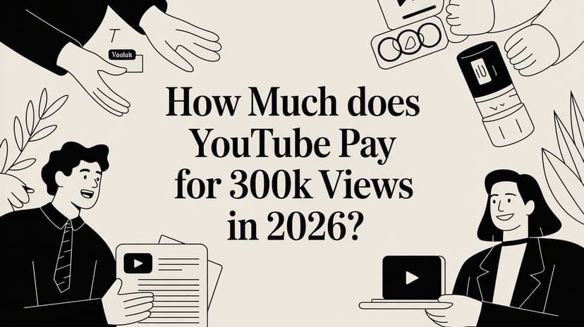 How Much Does YouTube Pay for 300k Views in 2026?
