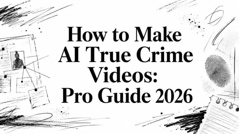 How to Make AI True Crime Videos: Pro Guide 2026