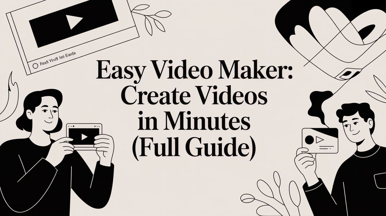 Easy Video Maker: Create Videos in Minutes (Full Guide)