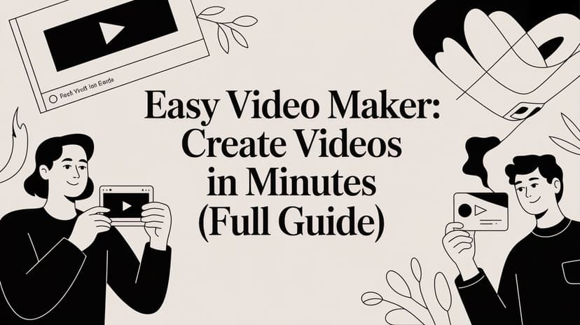 Easy Video Maker: Create Videos in Minutes (Full Guide)