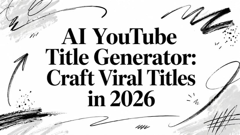 AI YouTube Title Generator: Craft Viral Titles in 2026