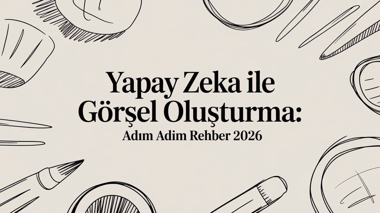 Yapay Zeka ile Görsel Oluşturma: Adım Adım Rehber 2026