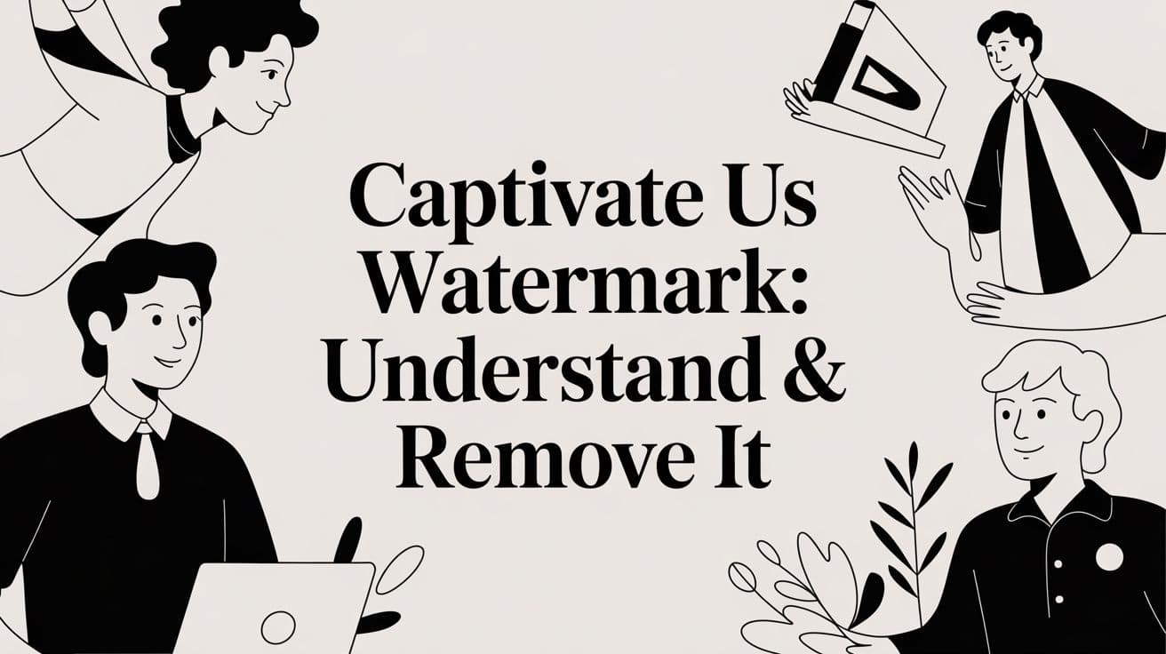 Captivate Us Watermark: Understand & Remove It