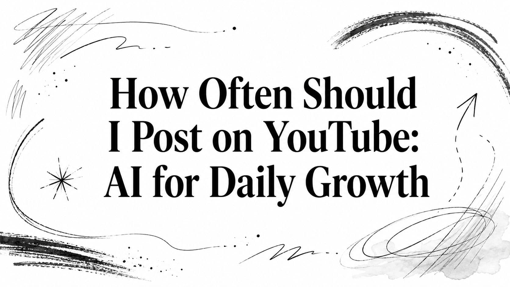 How Often Should I Post on YouTube: AI for Daily Growth