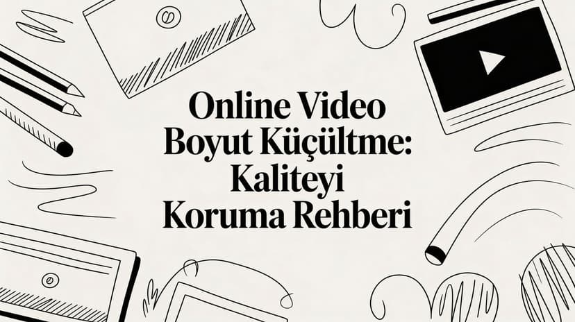 Online Video Boyut Küçültme: Kaliteyi Koruma Rehberi