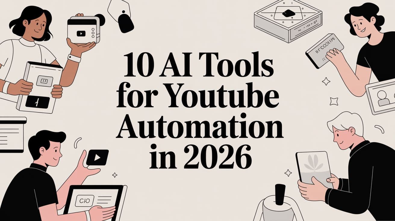 10 AI Tools for YouTube Automation in 2026