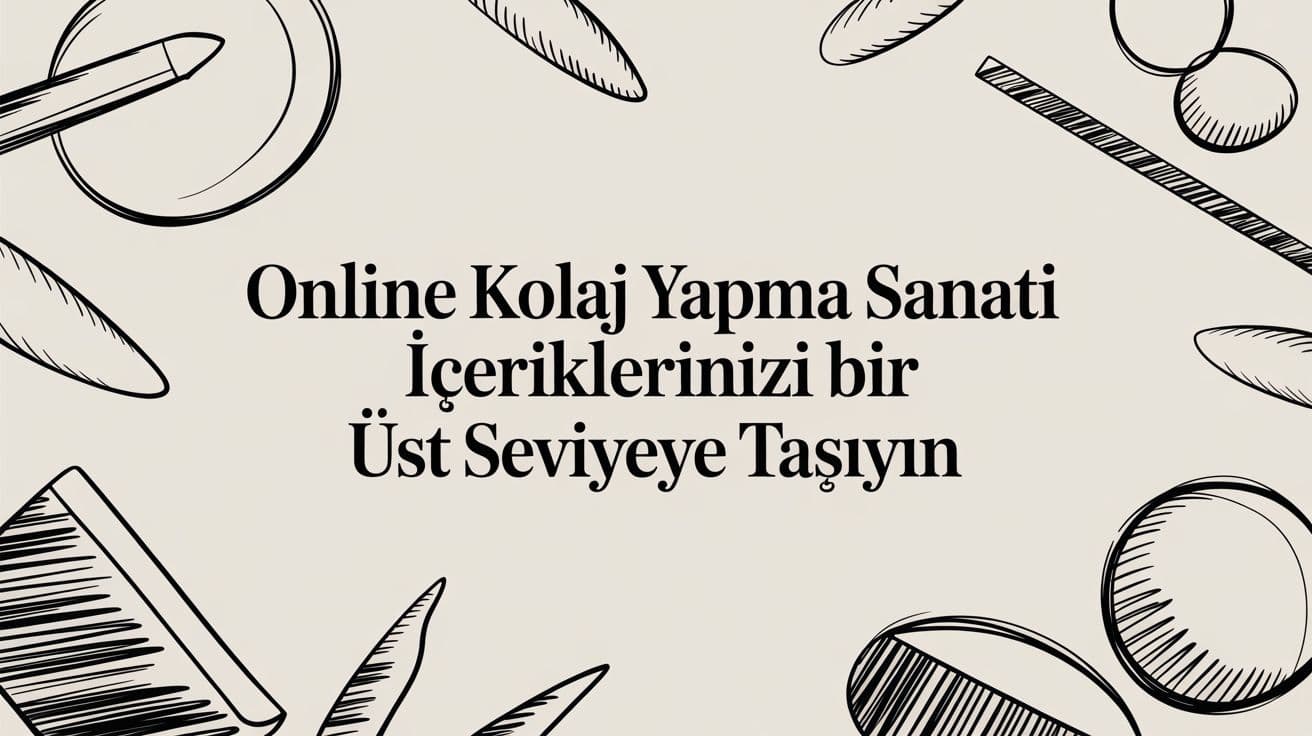 Online kolaj yapma sanatı: İçeriklerinizi bir üst seviyeye taşıyın