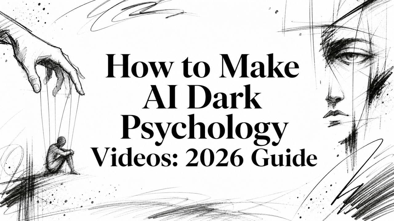 How to Make AI Dark Psychology Videos: 2026 Guide
