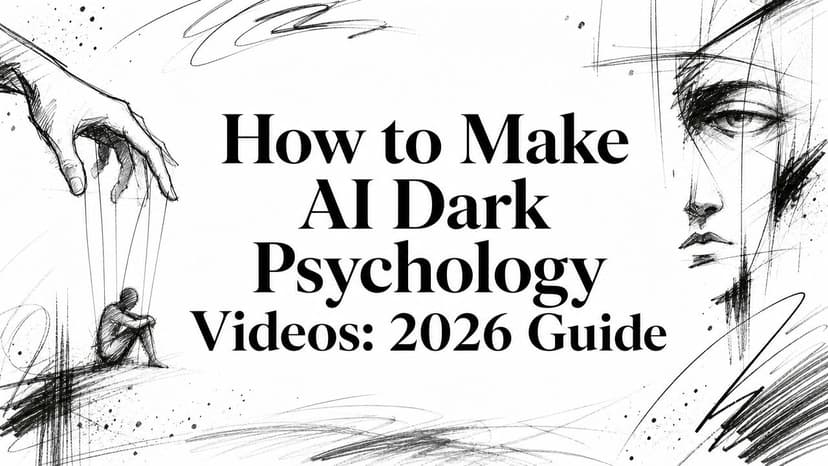 How to Make AI Dark Psychology Videos: 2026 Guide