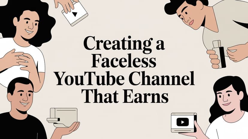 Creating a Faceless YouTube Channel That Earns