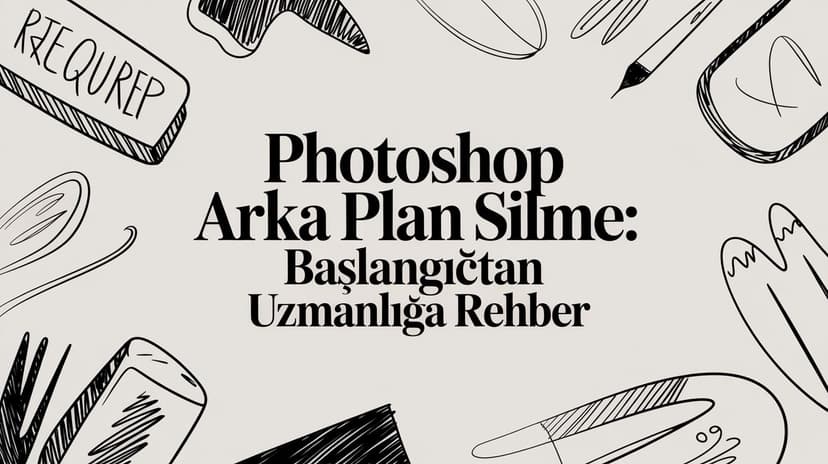 Photoshop Arka Plan Silme: Başlangıçtan Uzmanlığa Rehber