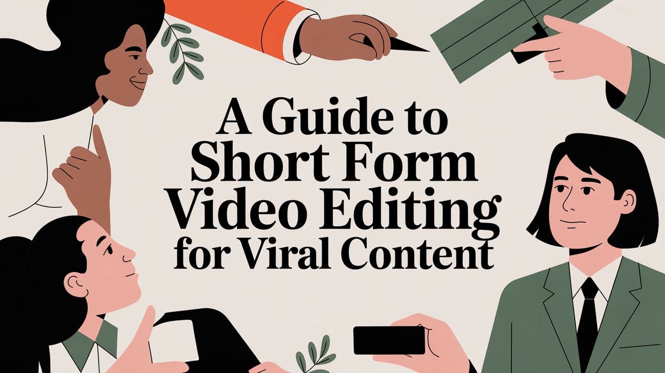 A Guide to Short Form Video Editing for Viral Content