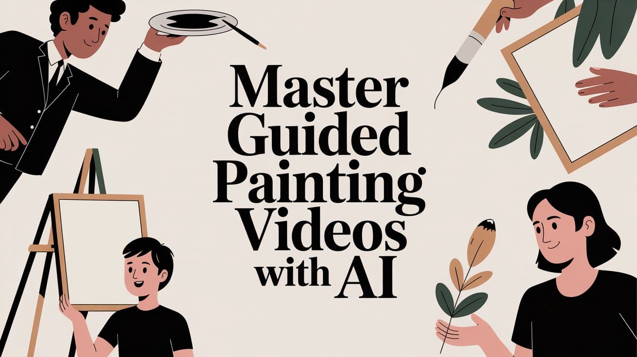 Master Guided Painting Videos with AI