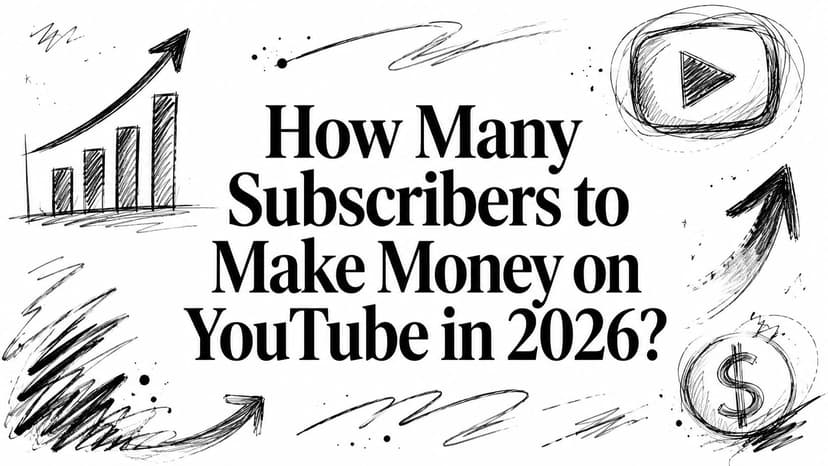How Many Subscribers to Make Money on YouTube in 2026?