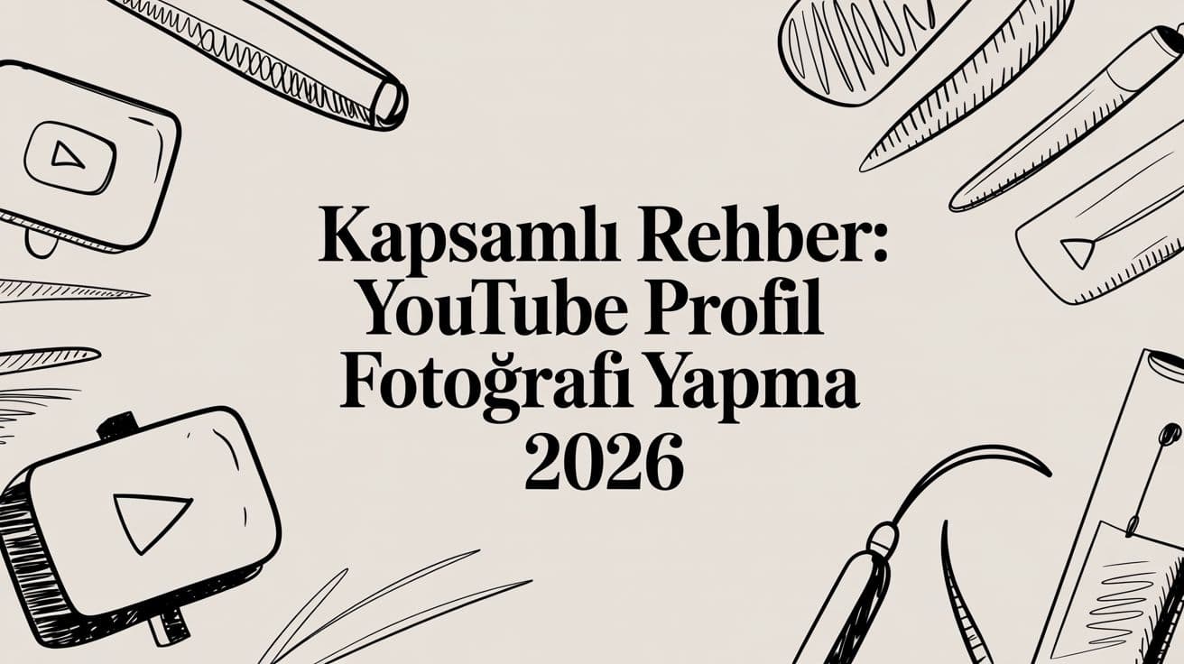 Kapsamlı Rehber: youtube profil fotoğrafi yapma 2026