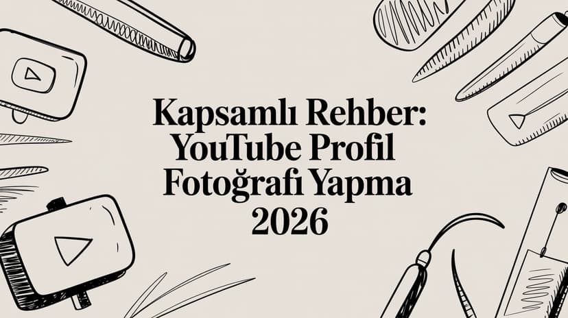 Kapsamlı Rehber: youtube profil fotoğrafi yapma 2026