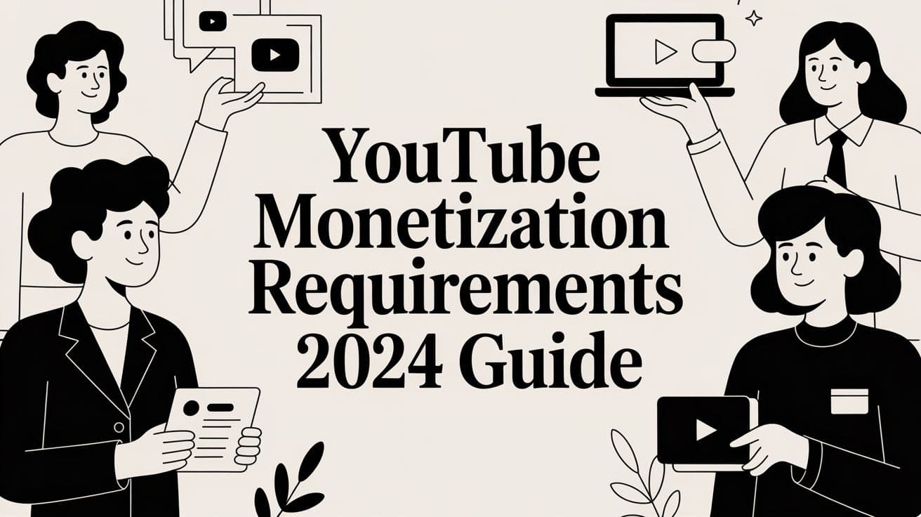 YouTube Monetization Requirements 2024 Guide