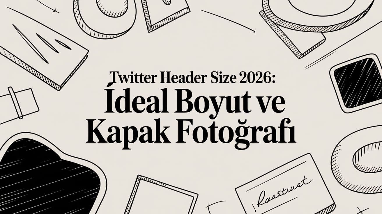 Twitter Header Size 2026: İdeal Boyut ve Kapak Fotoğrafı