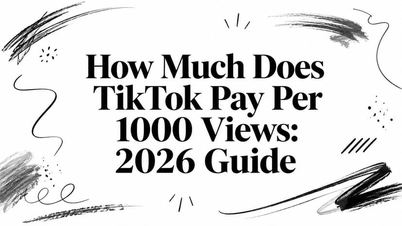 How Much Does TikTok Pay Per 1000 Views: 2026 Guide