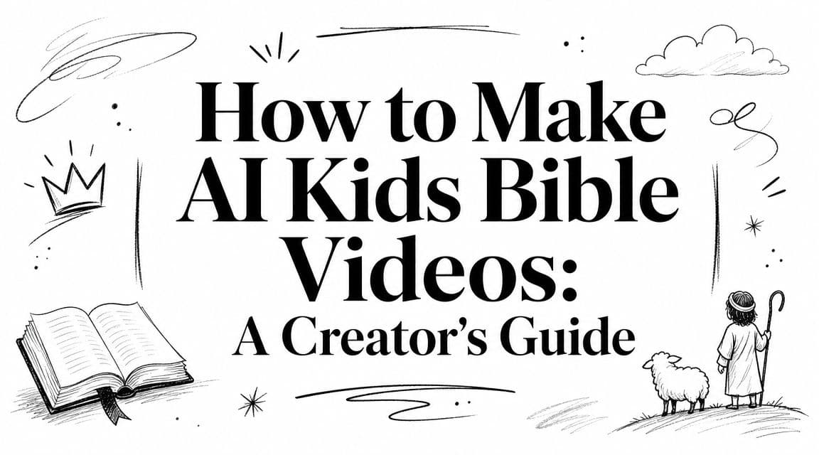 How to Make AI Kids Bible Videos: A Creator's Guide