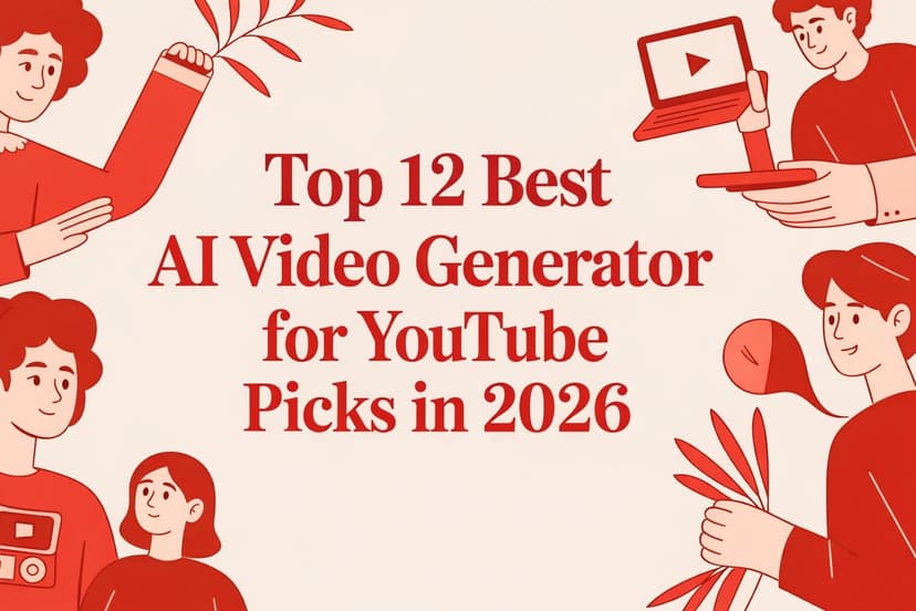 Top 12 Best AI Video Generator for YouTube Picks in 2026